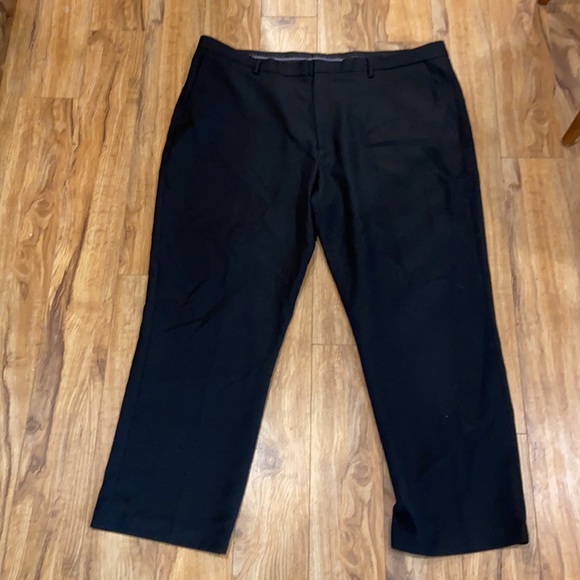 Black men’s dresses pants. Lightly used. - Picture 2 of 2